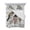 White, variant on Vintage Birds Twin Size Down Alternative Comforter,Lightweight Comforter Quilt Bedding Set with Pillow Shams Country Envelope Postmark Farmhouse Botancial Bed Comforter Duvet Insert 68"x86"