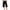 Black, variant on Wyobmus Women's Plus Size Pants Elegant Elastic Waist Wide Leg Palazzo Pants Cut Out Scallop Leg Pants Black
