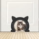 thumbnail image 4 of Puerta interior para gatos-22.5*27*5.5cm Negro- Puerta interior para gatos - Puertas para mascotas Rojo Verde Cocina, Decoración y Otros, 4 of 4