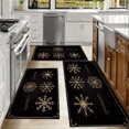 thumbnail image 6 of Kitchen Rugs Sets of 3 Non Slip Washable Kitchen Mats for Floor, Waterproof Kitchen Runner Rug, Floor Mat Carpet for Entryway, Laundry, Sink, Hallway, Bathroom, 6 of 10