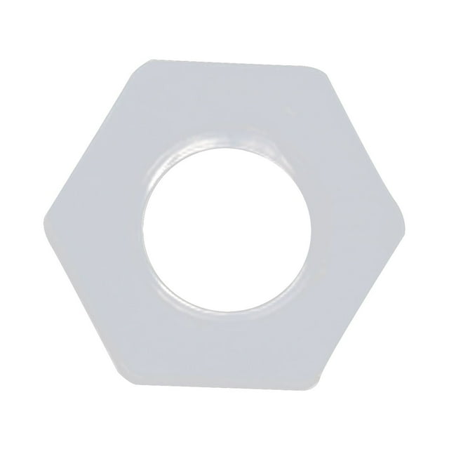 Plastic Hexagonal Nuts,50Pcs Hex Nuts Plastic Nylon Hex Nuts Hexagonal Nuts Smart Functionality