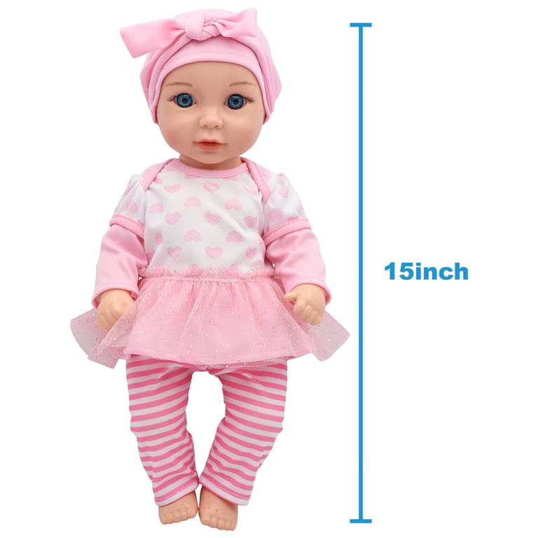 Cuddle Kids Love N' Feed Playset 15-Inch Baby Doll photo 2