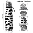 thumbnail image 3 of Leopard Print 29oz Stainless Steel Insulated Thermos with Tea Filter, 360° Printed Travel Bottle, Leakproof BPA-Free Flask with Anti-Slip Base, 304 Inner & 201 Outer, Vacuum Cup, 3 of 6