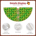 thumbnail image 3 of Disketp Corn 4 Christmas Tree Skirt, Christmas Tree Decorations, Christmas Decor, Tree Mat Decoration(30-48IN)-48", 3 of 6