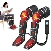 Comfier Foot Leg Massager with Heat, Air Compression Calf massager for Circulation Feet Warmers Relaxation