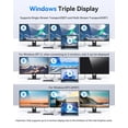 thumbnail image 4 of Estación de acoplamiento Selore&S-Global con doble monitor HDMI 3 USB-C de 100 W, 4 of 8