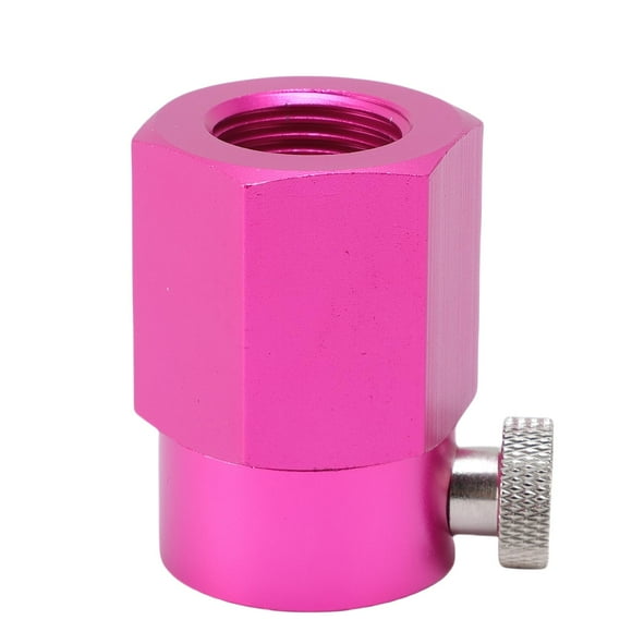 CO2 Refill Adapter, Sturdy High Efficiency Aluminum Alloy Fast Inflation CO2 Cylinder Refill Adapter for Soda Maker