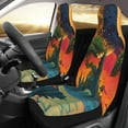 thumbnail image 3 of Haiem Abstract Tree Castle Printed Car Seat Covers Set of 2, Universal Fit Car Seat Covers,Protective Seat Covers,Comfortable Car Seat Covers, Easy Installation Seat Covers, 3 of 9