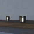 thumbnail image 4 of Ozarke Solar Lumina Pillar Lamp, Weather-Resistant Solar Powered Outdoor Lamp for Patio Lights & Garden Decorations - Black, 4 of 7