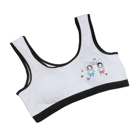 

Young Girl Bra Hipster Teenage Summer Underwear Summer Kids Vest Underwear Top