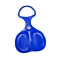 thumbnail image 3 of Tabla de esquí para trineo de nieve para niños, trineo de trineo, construcción de polietileno, asiento antideslizante, agarre ergonómico, adecuado par Azul profundo, 3 of 8