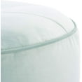 thumbnail image 6 of ZXNYH Home Mint Green Velvet Round Ottoman, 6 of 6