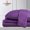 Purple, variant on Luxury Bamboo Sheets,Queen King Full Twin Split Size, Deep Pocket Fitted Sheets