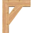 thumbnail image 3 of Ekena Millwork 5 1/2"W x 24"D x 28"H Traditional Block Smooth Bracket, Western Red Cedar, 3 of 25