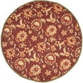 thumbnail image 4 of Safavieh DuraRug 5' X 8' Hand Hooked Rug in Maroon and Green, 4 of 4