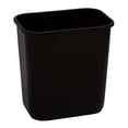 thumbnail image 2 of Global Industrial Plastic Wastebasket, 13-5/8 Qt., Black, 2 of 4