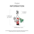 thumbnail image 2 of MULA Optional Christmas Santa Claus Love Heart 925 Sterling Silver DIY Charms 5A Zircon fit Charms Bracelets for Women Jewelry, 2 of 6