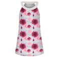 thumbnail image 3 of CEHVOM Womens Cusal Summer Tank Tops For Sleeveless Printing Vest O-Neck T-Shirt, 3 of 5