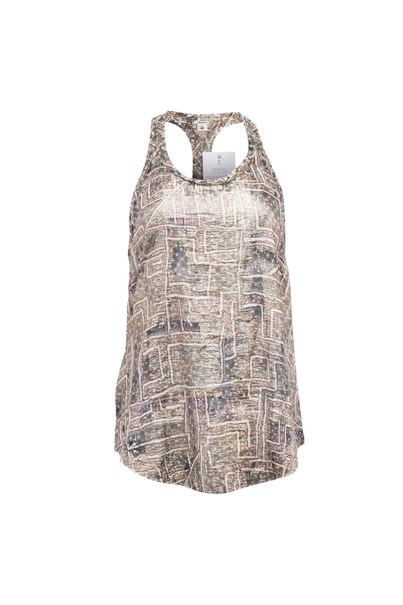 Pre-Owned Isabel Marant x H&M Tank Top in Multicolor Silk
