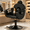 Black, variant on OROFULL Hydraulic Reclining Salon Barber Chair for Hair Stylists, Barbershop, Beauty Spa,Tattoo Parlor & Home Use,Black&Silver