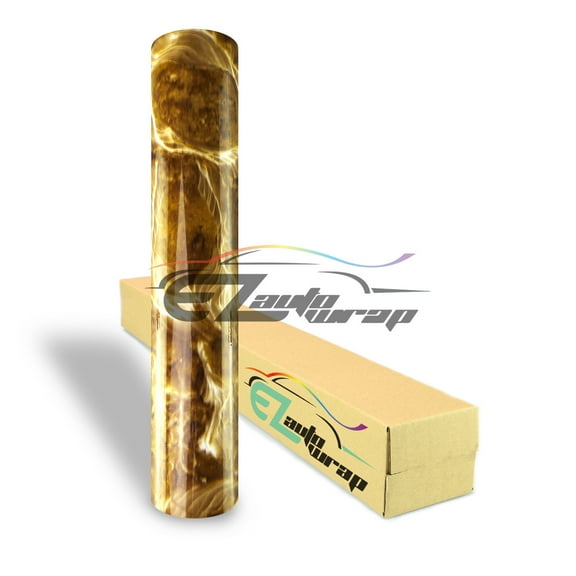 EZAUTOWRAP Gloss Faux Marble Granite Glossy Vinyl Wrap Wallpaper Sticker Decal Film Sheet Roll Counter Top Furniture Home Decoration D06