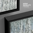 thumbnail image 4 of wall26 Framed Canvas Print Wall Art White Birch Tree Forest in Winter Landscape Nature Plants Digital Art Realism Rustic Landscape Colorful Cool for Living Room, Bedroom, Office - 24"x36" B, 4 of 5