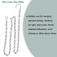 thumbnail image 4 of Unique Bargains 90cm Extension Lighting Links with Hook Hanging Chains 4 Pack, 4 of 6