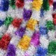 thumbnail image 4 of Guirnalda de oropel con purpurina navideña de 2,3 m, barra colorida, adorno colgante para árbol de Navidad, decoración navideña para el hogar, Año Nuevo 2024, 4 of 5