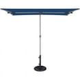 thumbnail image 2 of Home Square 2 Piece Polyester Patio Umbrella Set in Ocean Blue, 2 of 3