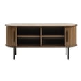 thumbnail image 4 of Unique Furniture Modern Sliding Door TV Lowboard in Smoked Oak, 4 of 8