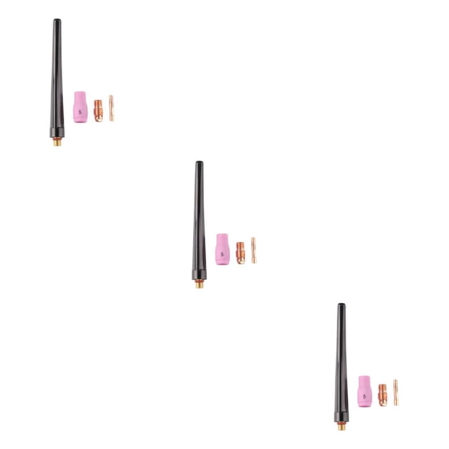 Accesorios de soplete de soldadura TIG Riwesomey 4 Piezas Boquilla para WP 17 18 26 Tipo 1