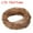 Pure Brown, variant on 11 Yards 1mm Round Leather Cord Lacing String for DIY Crafts, Yellow
