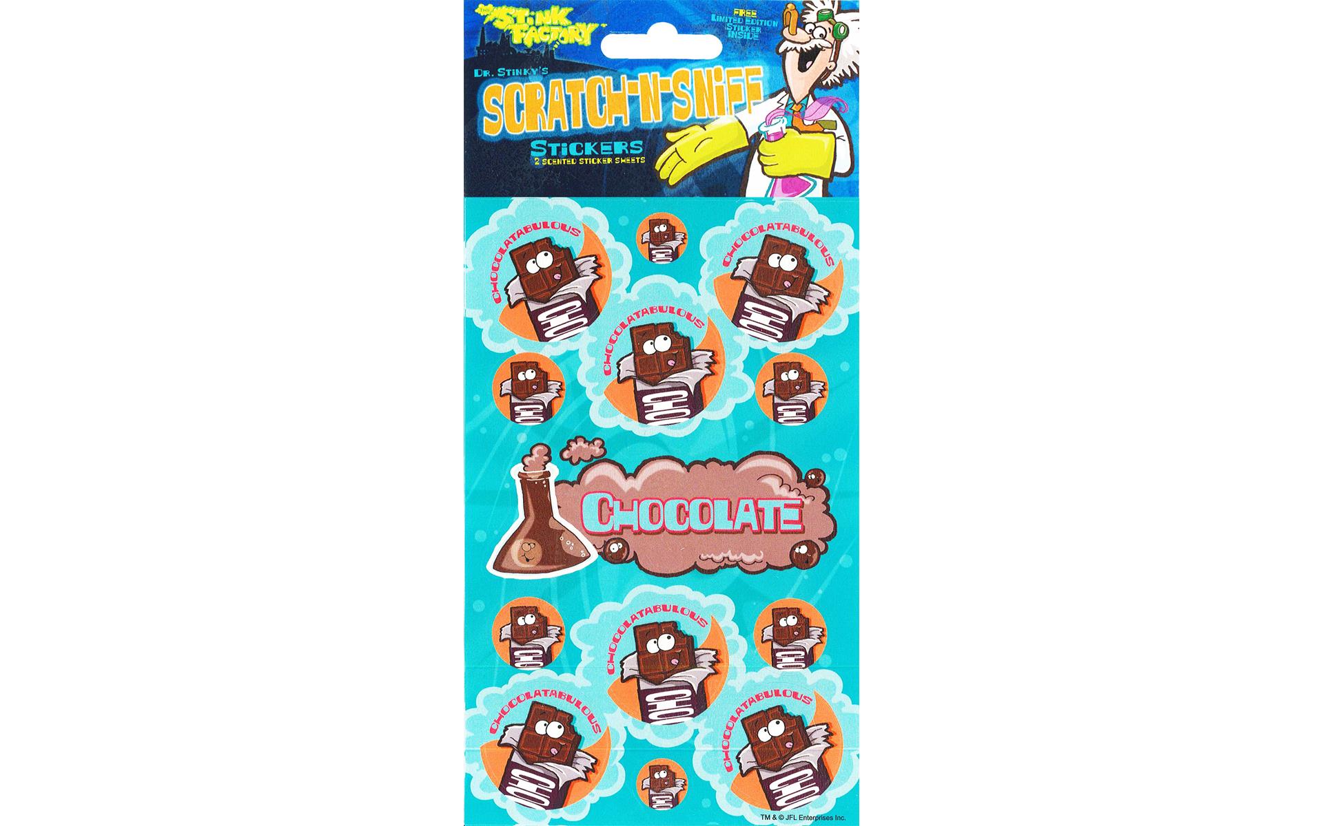 41007 JUST FOR LAUGHS STICKER SCRATCHSNIFF CHOCOLATE Walmart Canada