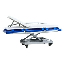 Figures Toy Company Blue and White Deluxe Moving Stretcher for WWE Wrestling Action Figures