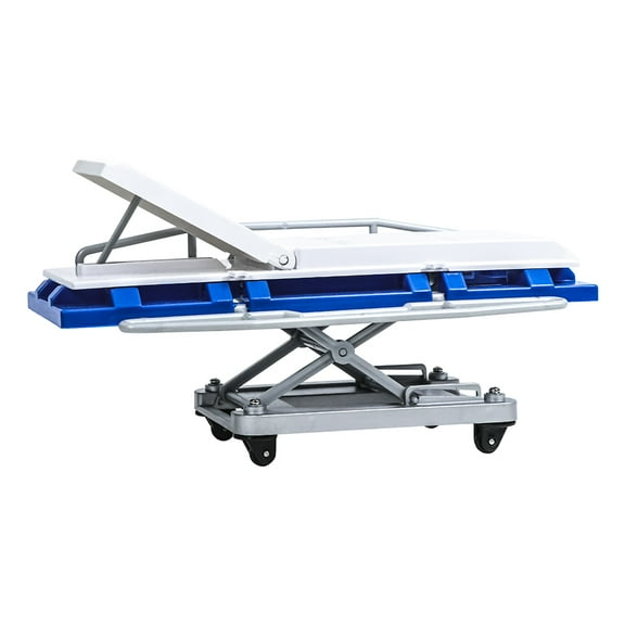 Figures Toy Company Blue and White Deluxe Moving Stretcher for WWE Wrestling Action Figures