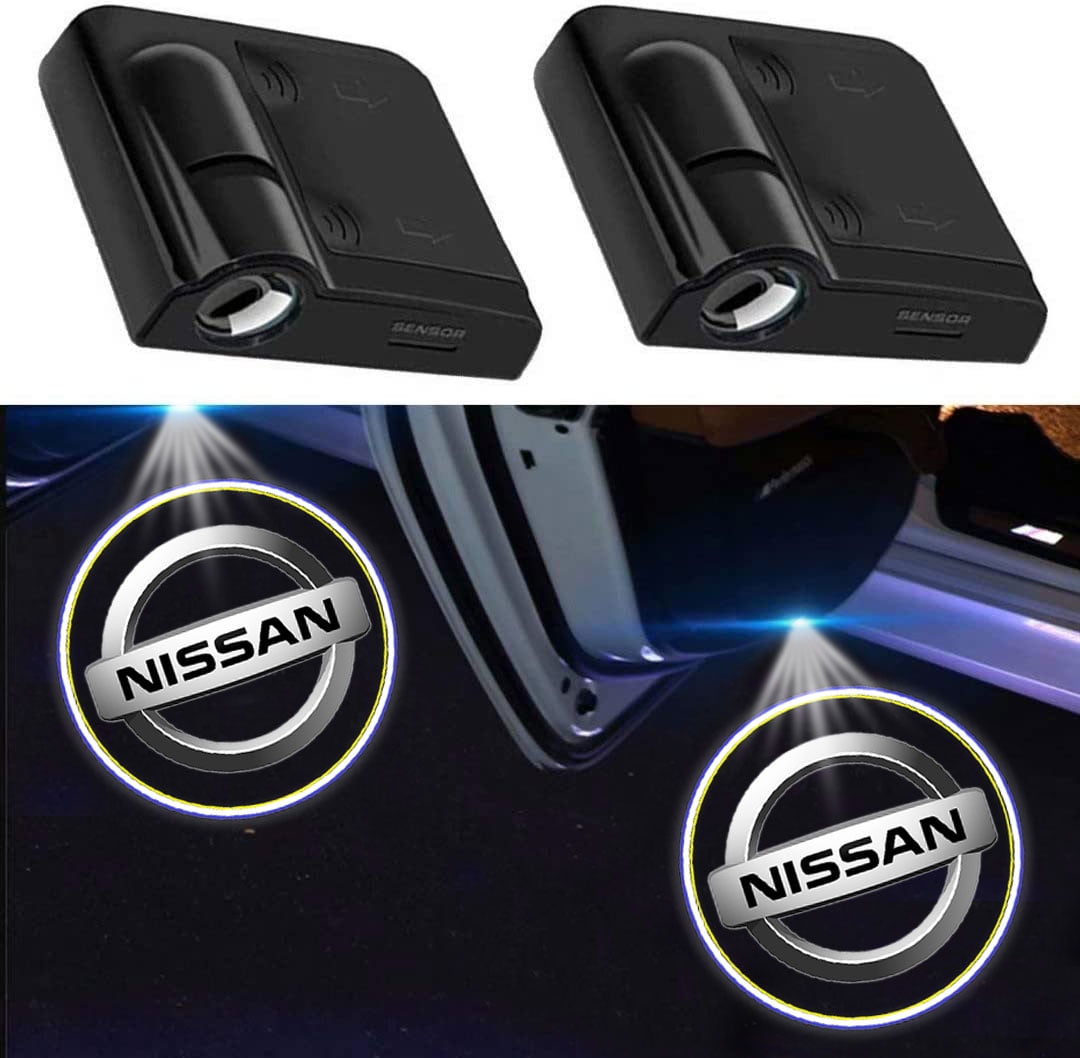 for Jeep Car Logo Ghost Shadow Emblems Wireless Door Sensor Lights No Drill Type Led Laser Door Shadow Light Welcome Projector Lamp 2 pcs 