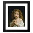 thumbnail image 2 of William Bouguereau 12x14 Black Modern Framed Museum Art Print Titled - Little Girl, 2 of 5