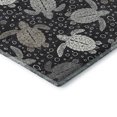 thumbnail image 4 of Addison Rugs Mayfield Washable Coastal Turtles Midnight Runner Rug, 2'3" x 7'6", 4 of 5