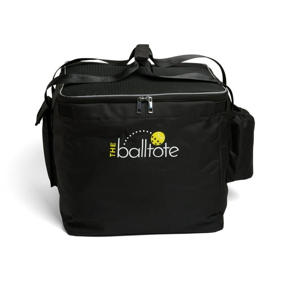 Ball Tote - Black Replacement Bag for Tennis and Pickleball Pro Teaching Cart and Ball Hopper - Works with GAMMA, WILSON, BABOLAT 150 carts