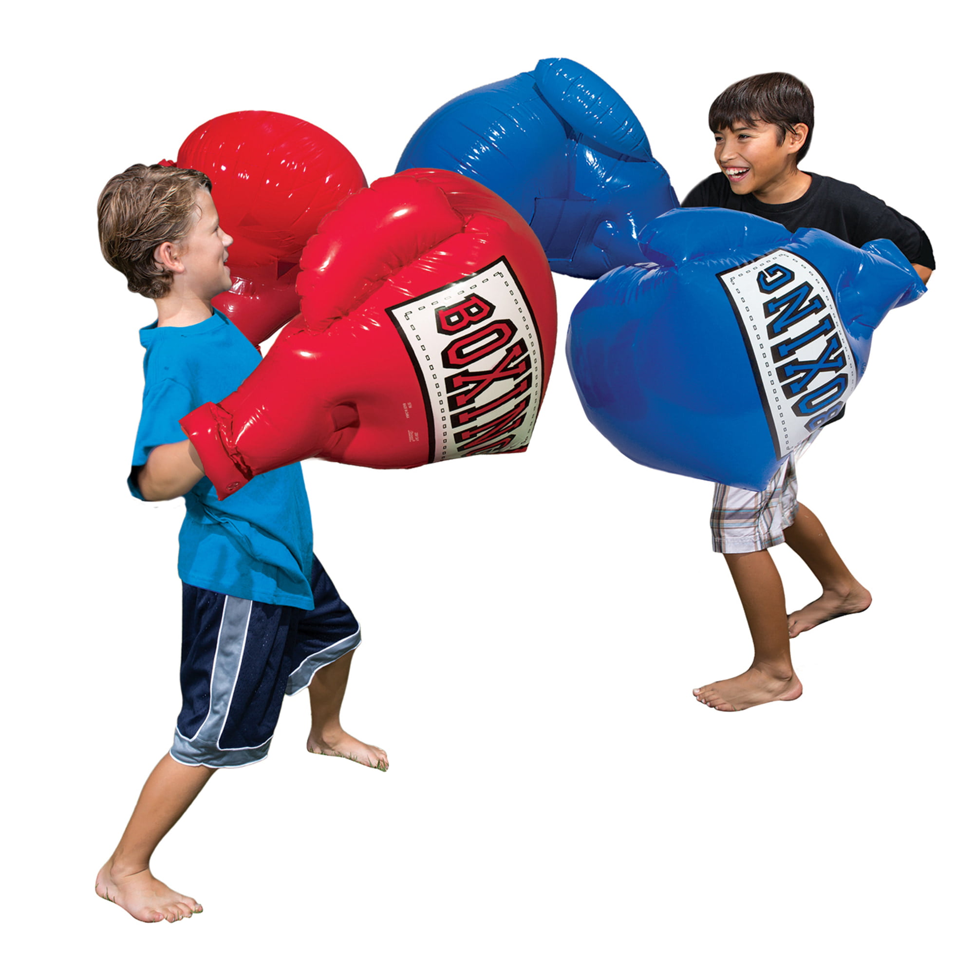 Giant Inflatable Champions Boxing Gloves Outdoor Garden Game Toy Knockout SR64 