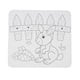 thumbnail image 2 of Pintura Predibujada, Tablero Prepintado, Lienzo Predibujado, Soporte Empotrado, Papel, Lienzo De Contorno De Dibujos Animados Lindo Para Niños, Garabato DIY, 2 of 7