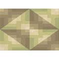 thumbnail image 1 of Ahgly Company Machine Washable Indoor Rectangle Transitional Copper Brown Area Rugs, 5' x 7', 1 of 7