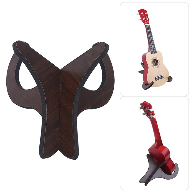 Exquisite Appearance Guitar Stand, Ukulele Bracket, Superb Workmanship Musical Instrument Accessories For Home Violin Ukulele