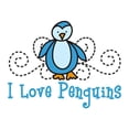 thumbnail image 2 of CafePress - I Love Penguins Mugs - 11 oz Ceramic Mug - Novelty Coffee Tea Cup, 2 of 4
