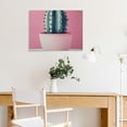 thumbnail image 5 of SUMAAFU Cactus Wall Decor Canvas Prints Ready To Hang Home Art 16x12in, 5 of 6