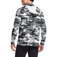thumbnail image 4 of Dagegui Breathable UV Protection Hoodie Men's Long Sleeve Sun Shirt UPF 50+ Fishing T-Shirt Quick Dry Running Workout Gym Tee Tops Dark Gray M, 4 of 7