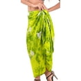 thumbnail image 2 of HAPPY BAY Women's Beachwear Summer Beach Coverups Bikini Wraps Sarong Wrap Skirt Swimsuit Swimwear Swim Cover ups Bathing Suit for Womens One Size Shamrock Green, Fish, 2 of 5