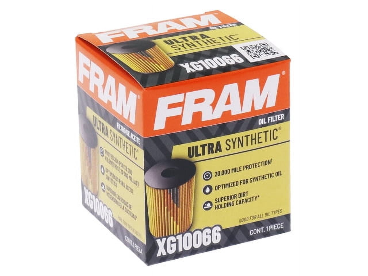 FRAM Extra Guard Filter, CH12782, 10K mile Replacement Filter for Select Vehicles