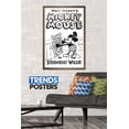 thumbnail image 2 of Disney Mickey Mouse - Steamboat Willie Wall Poster, 22.375" x 34", Framed, 2 of 3