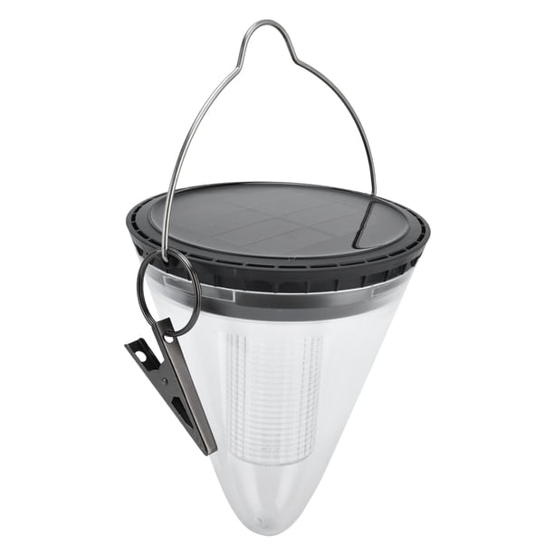 Lámpara solar LED decorativa colgante para exteriores, jardín, patio, iluminación paisajística, luz cálida, luz blanca.
